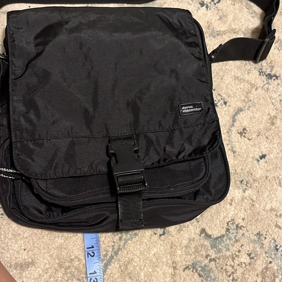 Derek Alexander Black Crossbody Bag with Versatile Design and Durable Material - Picture 6 of 12